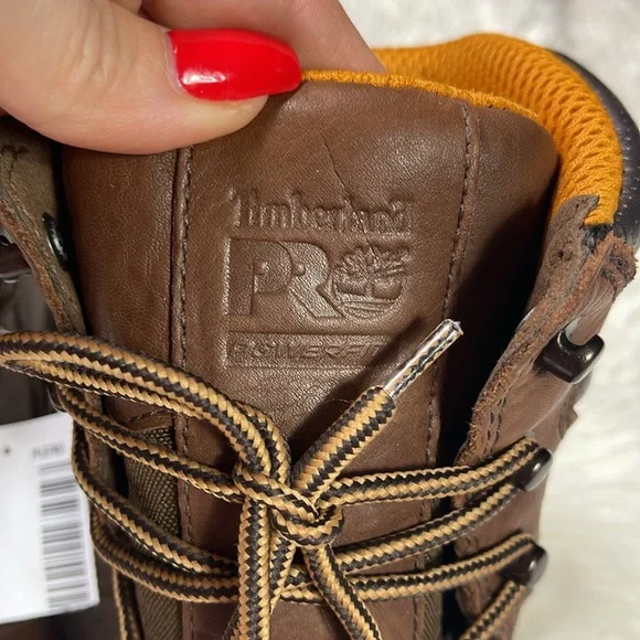 TIMBERLAND TiTAN 8" Alloy Toe Waterproof Work Boot Steel Toe - Picture 4 of 10